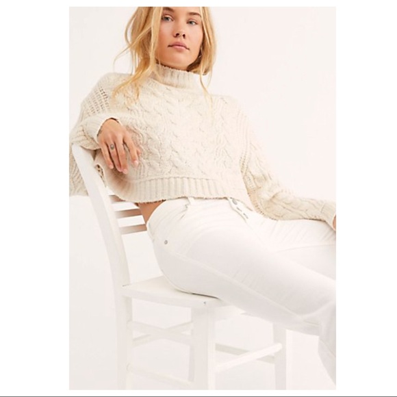 FREE PEOPLE BOHO PULLOVER LUXE KNIT SWEATER A2C - Picture 2 of 15